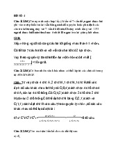 Đề ôn tập toán rời rạc Môn Toán thống kê | Trường Đại học Huế