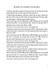 Đề cương ôn tập - Quản trị kinh doanh | Trường Đại học Kinh tế, Đại học Huế