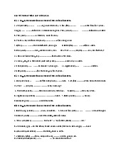 Các thì trong Tiếng Anh có đáp án - Tài liệu tổng hợp