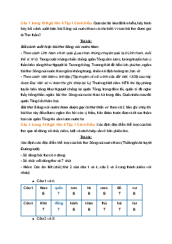 Soạn bài Sông núi nước Nam | SGK Ngữ Văn 9 Cánh Diều (Tập 1)