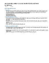 Khái niệm, nguyên tắc và hiệu lực | Môn Luật hình sự - Trường Đại học Luật Hà Nội