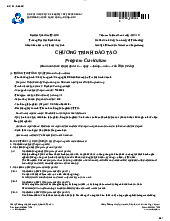 Chương trình đào tạo - Giải tích | Trường Đại học Bách khoa Thành phố Hồ Chí Minh