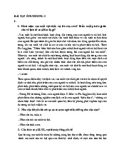 Bài tập ôn Chương 3 Triết học |  Đại học Công nghệ Thành phố Hồ Chí Minh