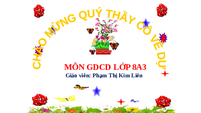 Giáo án điện tử GDCD 8 Bài 6 Cánh diều: Phòng chống bạo lực gia đình