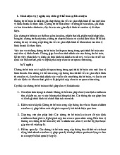 Bài tiểu luận nhóm Lý thuyết môn Nguyên lý kế toán | Trường Đại học Bách Khoa Hà Nội