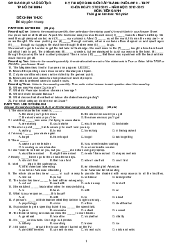 Đề thi chọn học sinh giỏi cấp thành phố (TP HCM) lớp 9 THCS năm học 2012-2013