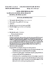 ĐỀ CƯƠNG CHI TIẾT HỌC PHẦN: : Kiến trúc Hệ thống