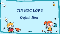 Giáo án điện tử Tin học 3 Bài 5 Kết nối tri thức: Sao chép, di chuyển chi tiết tranh vẽ