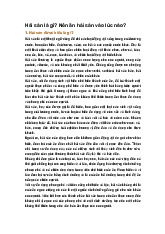 Hải sản là gì? Nên ăn hải sản vào lúc nào?