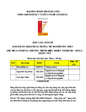 Báo cáo cuối kì Xây dựng chương trình điều khiển Notepad++ bằng giọng nói môn Đa phương tiện và các ứng dụng giải trí | Trường Đại học Bách Khoa Hà Nội