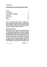 International Lending and Financial Crises Analysis | Tài chính quốc tế | Trường Học Viện nông nghiệp Việt Nam