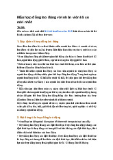 Mẫu hợp đồng lao động với nhân viên lái xe mới nhất