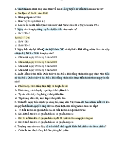 Câu hỏi ôn tập pháp luật