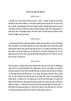 Văn mẫu lớp 11: Tổng hợp kết bài về tác phẩm Vợ Nhặt hay nhất (92 mẫu) | Kết nối tri thức
