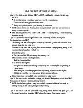 Câu hỏi trắc nghiệm ôn tập chương 1 |  Môn kinh tế vĩ mô