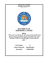 Phân Tích Môi Trường Marketing và Giải Pháp Cho Bánh Sợi Gà Karo | Bài thảo luận marketing căn bản