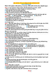 Đề Cương Ôn Tập HK1 Công Nghệ Nông Nghiệp 11 Kết Nối Tri Thức 2025-2026