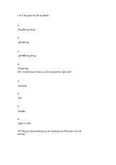 Ôn Tập Cuối Kỳ | Kinh tế vĩ mô | Trường Đại học kinh tế Thành Phố Hồ Chí Minh