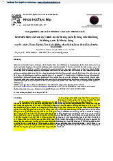 Bài báo khoa học về Quản lý Hàng tồn kho | Môn Quản lý dự án công nghiệp - Đại học Cần Thơ