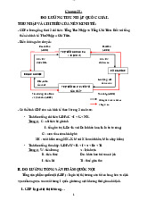 Đề cương ôn đo lường thu nhập quốc gia | Đại học Kinh tế Thành phố Hồ Chí Minh