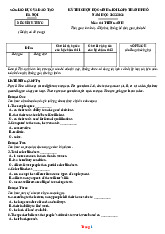 Đề Thi HSG Anh 9 Sở GD Hà Nội 2023-2024 Có File Nghe Và Đáp Án