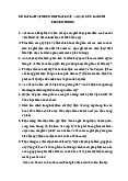 Bài tập hết môn Pháp luật và đạo đức báo chí truyền thông | Học viện Báo chí và Tuyên truyền