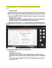 Chủ trương xây dựng nền văn hóa Việt Nam tiên tiến, đậm đà bản sắc dân tộc.Trường Đại học Nguyễn Tất Thành