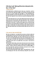 Kiến tập là gì? Những điểm khác biệt giữa kiến tập và thực tập?