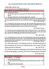 Phương Pháp Giải Toán 9 Giải Bài Toán Bằng Cách Lập Hệ (Tiếp Theo)