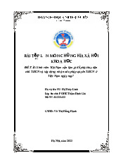 Sinh viên Việt Nam cần làm gì để phát huy dân chủ XHCN và xây dựng nhà nước pháp quyền XHCN ở Việt Nam ngày nay? | Bài tập lớn môn Chủ nghĩa xã hội Neu