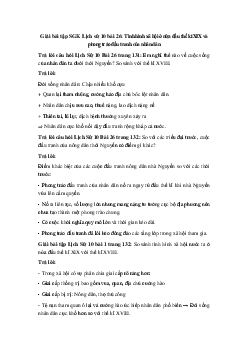 Giải bài tập SGK Lịch sử 10 bài 26
