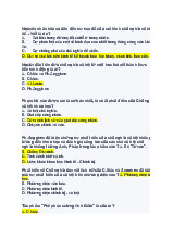 TOP các câu hỏi trắc nghiệm ôn tập học phần Chủ nghĩa xã hội khoa học | Trường Đại học Phenikaa