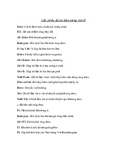 Tài liệu một số kiến thức cơ bản về excel | Trường Đại học Công Nghệ Đông Á