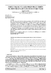 Thực trạng logistics | Đại học Tây Đô