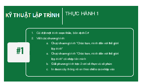 Bài tập thực hành kỹ thuật lập trình