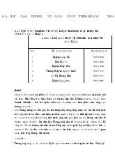 Đề cương môn Kinh tế văn hóa xã hội Asean  - Trường Đại học Văn Hiến.