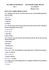 Đề thi thử tốt nghiệp THPT 2025 môn Lịch sử bám sát đề minh họa - Đề 16