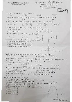Đề kiểm tra giữa học kỳ I môn Toán 10 năm học 2017 – 2018 trường THPT Việt Nam – Ba Lan – Hà Nội
