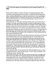 Bài kiểm tra thường kỳ về Đại đoàn kết dân tộc môn Tư tưởng Hồ Chí Minh | Trường Đại học Hà Tĩnh