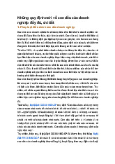 Những quy định mới về con dấu của doanh nghiệp đầy đủ, chi tiết