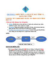 Giáo trình bài giảng Môn Tin học căn bản | Đại học Cần Thơ