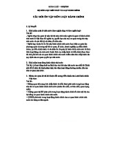 Tài liệu ôn thi Luật Hành chính - KH1201 - Ôn tập lý thuyết và thực hành