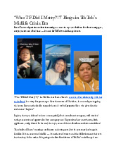 [TÀI LIỆU ] Who TF Did I Marry - Aaaaa | Trường Đại học Hải Phòng