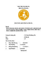 Phân Tích Hoạt Động Huy Động Vốn Của Agribank Giai Đoạn 2021-2023 | Môn Quản trị ngân hàng - Học viện Ngân hàng
