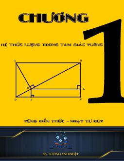 Hệ thức lượng trong tam giác vuông – Lương Anh Nhật