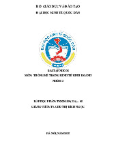 Bài tập nhóm môn Thống kê trong kinh tế và kinh doanh | Trường Đại học Kinh tế Quốc dân