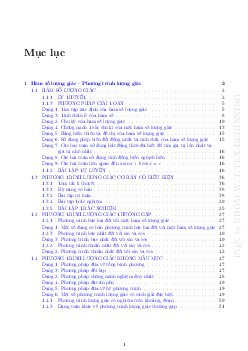 Chuyên đề hàm số lượng giác và phương trình lượng giác