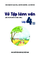 Vở Tập làm văn lớp 4 tập 1 (Kết nối tri thức với cuộc sống )