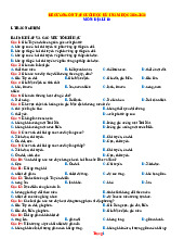 Đề Cương Ôn Tập Học Kỳ 1 Địa 10 Kết Nối Tri Thức 2025-2026 Có Đáp Án