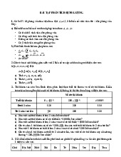 Bài tập Phân tích định lượng | Đại học Hoa Sen